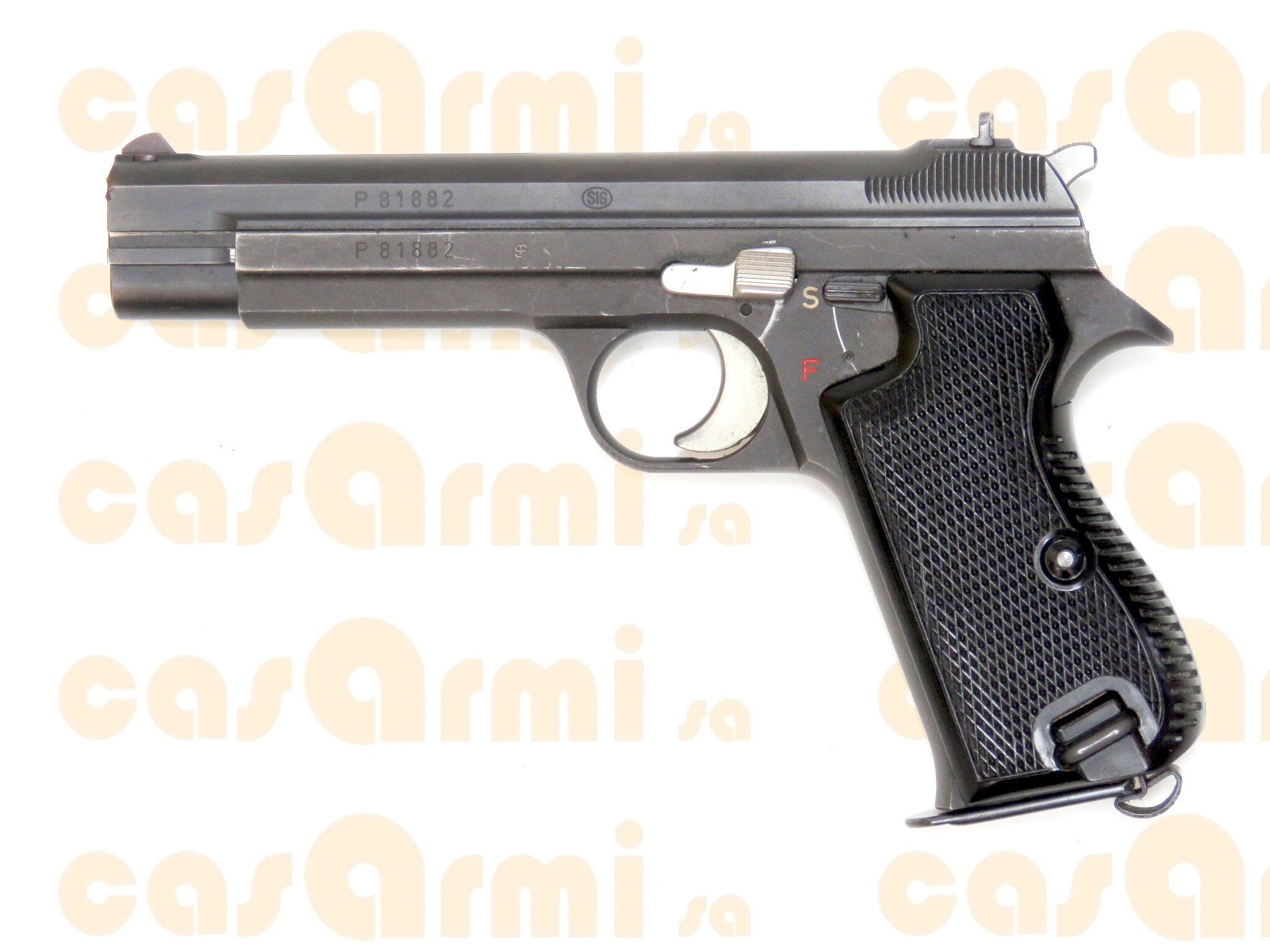SIG mod. 210/2, con secondo caricatore 9 Para